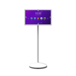 Cintoe - <span class=keywords><strong>Televisor</strong></span> Inteligente de <span class=keywords><strong>25</strong></span> y 32 <span class=keywords><strong>Pulgadas</strong></span> con Pantalla Táctil Giratoria, Portátil, con Cámara Android, Tablet PC, Soporte Portátil con Ruedas - Product Image 1