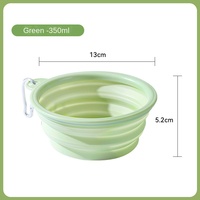 Bols pliables et rétractables en silicone écologique pour nourriture et eau pour chien – Accessoires pour animaux de compagnie
