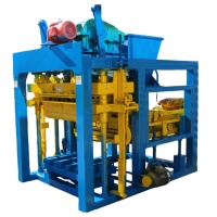 Máquina Hidráulica para Fabricar Bloques QT4-25 para Producción de Ladrillos Sólidos, Bloques Huecos y Adoquines Entrabados