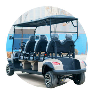 Carrito de Golf Personalizado, Club Car de 6 Plazas, Scooter con Estructura de Aluminio y Control Remoto - Product Image 4