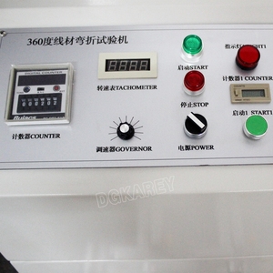 <span class=keywords><strong>Machine</strong></span> d'essai de <span class=keywords><strong>fatigue</strong></span> par flexion des câbles et fils électriques pour testeur de durée de vie des fiches – Équipement d'essai de flexion des fils et câbles électriques - Product Image 2