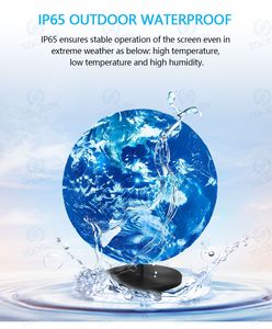 Outdoor Spherical SMD LED Pixel Ball <strong>Screen</strong> P2.5P3P4P5P6P8P10 Sphere Display <strong>Circular</strong> Advertising Earth Globe Shape Video Wall - Product Image 4