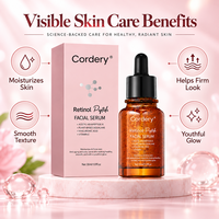 Sérum pour le soin de la peau Cordery, sérum hydratant pour le visage, sérum anti-âge hydratant pour le visage, OEM ODM, étiquette privée