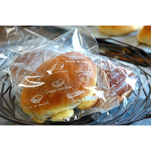 Food plastic bread packaging bag 50 pcs bakery bag treat bag par