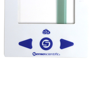 Claviers à membrane personnalisés par le fabricant, clavier à membrane et superposition graphique à membrane LED