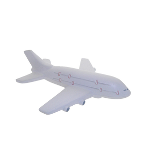 Balle anti-stress en forme d'avion de ligne Balle anti-stress en mousse Pu de vente chaude avec impression colorée Balle anti-stress en forme d'avion de ligne - Product Image 2