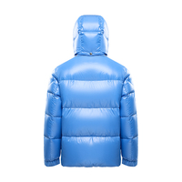Parka d'hiver à capuche de créateur, manteau surdimensionné rembourré en duvet d'oie à bulles, Logo personnalisé pour hommes