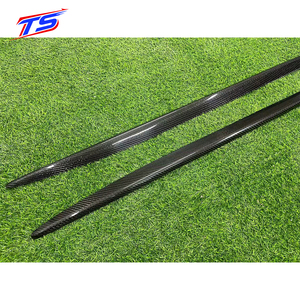 Minigonne laterali in fibra di carbonio <span class=keywords><strong>W205</strong></span> per Mercedes Benz Classe <span class=keywords><strong>C</strong></span> <span class=keywords><strong>W205</strong></span> C63 C43 <span class=keywords><strong>AMG</strong></span> - Product Image 4
