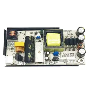 PCBA Assembly Manufacturer 12v 18v 1a 2a 3a 4a 5a Variable AC DC Switching Power Supply 12v 36w for Microwave Industry