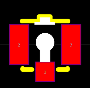 Adaptateurs RF coaxiaux à montage en surface U.FL-R-SMT-1 mâles 50 ohms avec connecteurs à souder et prise U.FL - Product Image 5
