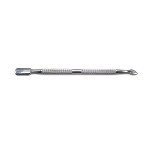 Pousse-cuticules en acier inoxydable pour soins quotidiens des ongles, coupe-cuticules à bord droit, outil de manucure double extrémité - Product Image 5