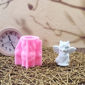 Handmade <b>Resin</b> Casting <b>Molds</b> for DIY Decorative Ornaments Ins Style Silicone cat <b>Molds</b> W0154 - Product Image 1
