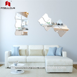 Moderne nordique miroirs décor mur vieilli verre grands miroirs décor mural pour la maison salle de bain salon - Product Image 1