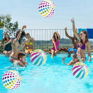 Pelota de Playa Inflable de PVC con Logotipo Personalizado, Juguete de Piscina Colorido, Artículo Promocional, Regalo de Verano, Colección Personalizada - Product Image 6