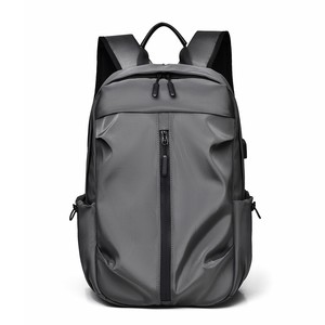 Fashionable Simple Men's <b>Backpack</b> <b>Large</b> Capacity Trendy All-match 15-inch Computer Bag Travel Sleeve Trolley Travel <b>Backpack</b> - Product Image 1