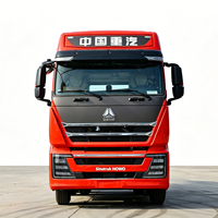 Nouveau camion tracteur logistique Sinotruk HOWO TH7 6x4 4460 ch 10 roues avec moteur diesel WP12, suspension pneumatique, caméra arrière