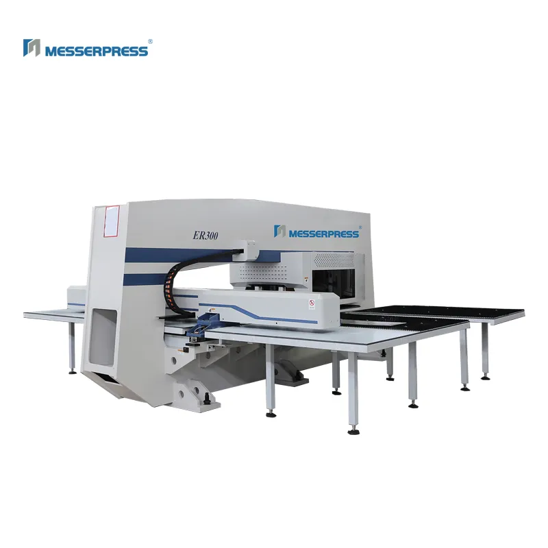 เครื่องกดป้อมปืนเครื่องจักรแบบกด ER-300 CNC เครื่องเจาะแบบ messerpress