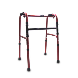 Aide à la marche en alliage d'aluminium, réglable en hauteur, pliable, pour personnes âgées et handicapées - Product Image 2