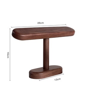 Giá Đỡ Đồng Hồ Trưng Bày Quả Óc Chó Bằng Gỗ Nguyên Miếng Giá Đỡ Vòng Tay Thanh Chữ T Đơn Cho Vòng Tay Trang Sức Giá Trưng Bày Vòng Đeo Tay Bằng Gỗ - Product Image 3