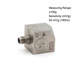 A23F50 <span class=keywords><strong>50mv</strong></span>/g trois axes tridimensionnels sortie de tension accélérateur universel IEPE capteur de Vibration - Product Image 2