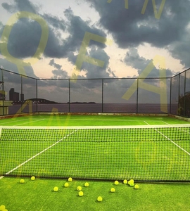 APEX Colors Erba Sintetica Personalizzata per Campo da Tennis Resistente alle Intemperie Drenaggio Rapido Prato Artificiale per Campi Residenziali Tutte le Stagioni - Product Image 6
