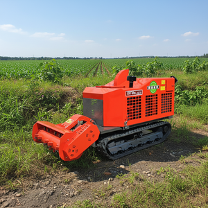 Desbrozadora de orugas diésel de 50 CV personalizable con control remoto y tanque de combustible de 93 L para vegetación agrícola comercial - Product Image 1