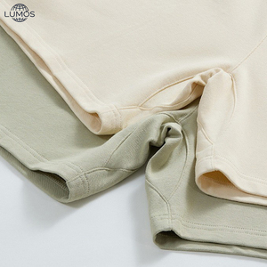 Pantalones Cortos Unisex <span class=keywords><strong>de</strong></span> Algodón Grueso <span class=keywords><strong>de</strong></span> 330 g/m², Cintura Elástica con Cordón, Logotipo Personalizado, Pantalones Cortos Casuales para <span class=keywords><strong>Hombre</strong></span> - Product Image 4