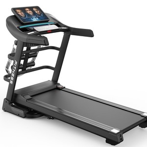 Tapis de course d'intérieur professionnel en alliage d'aluminium avec moteur 2,5 CV et grand écran LED intelligent pour la perte de poids et le fitness - Product Image 1