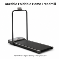Tapis de course pliable durable pour la maison, réduction du bruit, tapis de marche électrique pour exercices en intérieur