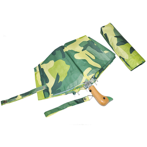 Paraguas Plegable de <span class=keywords><strong>3</strong></span> Secciones con Diseño Personalizado e Impresión, con Mango en Forma de Pato - Product Image 5