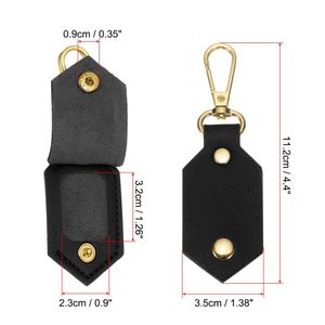Lightweight Pu Leather Corporate <b>Gifts</b> Personalized Keychain Charm Mini Photo Frame for Friends Family Lover - Product Image 4