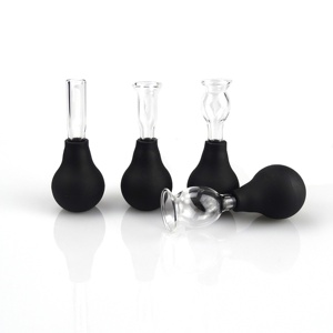 Lot de 4 ventouses en silicone pour lifting du visage, outils de massage anti-<span class=keywords><strong>cellulite</strong></span>, ventouses anti-rides - Product Image 1