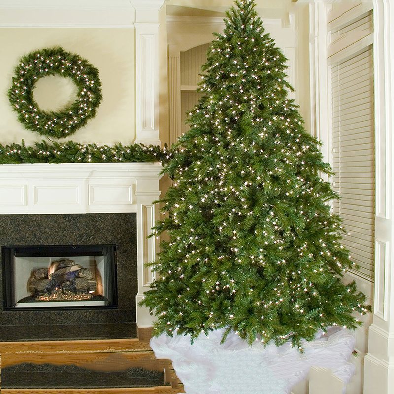 Indoor Pre Lit Christmas Tree 2m, 3m, 4m for Shopping Malls