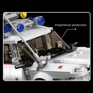 Mould <span class=keywords><strong>King</strong></span> 10021 Ghost Bus Sports Mini <span class=keywords><strong>Race</strong></span> Car Kit Blocs de construction Voiture de <span class=keywords><strong>sport</strong></span> Blocs d'ingénierie Jouet pour enfants Cadeau de Noël - Product Image 4