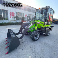 Miniescavatore LTMG 4x4 con Motore EPA Tier 4 Euro V da 37KW, Retroescavatore Compatto per Agricoltura e Costruzioni