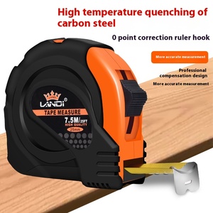 Biểu tượng tùy chỉnh thương hiệu băng đo 5m/16ft đến 10m/33ft Lưỡi thép carbon với vật liệu ABS Hệ thống đo lường/mm - Product Image 5