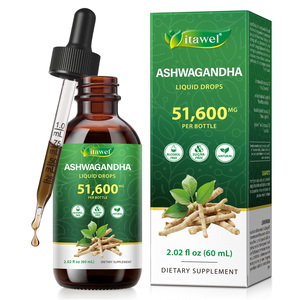 Gotas Líquidas de Ashwagandha Itawel con Extracto de Plantas para Equilibrio del Ánimo y Relajación, Favorecen la Claridad Mental - Product Image 1