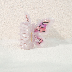 Elegante mariposa coreana pinzas para el cabello decoración del cabello de las mujeres cabello de acetato dulce - Product Image 6