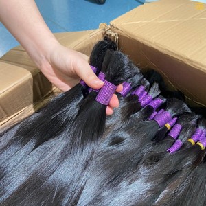 Extensiones de Cabello Humano Virgen de Camboya, sin Procesar, con Cutícula Alineada, Proveedor de Extensiones de Cabello - Product Image 1