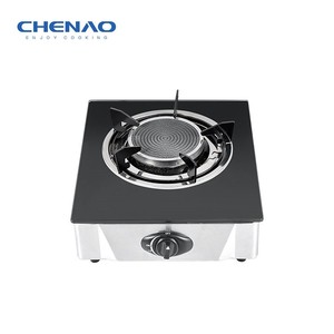 Thời trang giá bán buôn Hồng Ngoại Bếp gas Burner Tempered Glass Bếp gas duy nhất Burner cooktops - Product Image 1