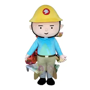 Funtoys-Costume de Mascotte Cosplay d'Ingénieurs Techniciens d'Entreprise d'Énergie Nucléaire