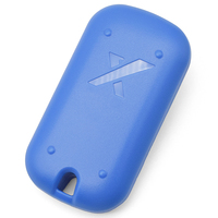 Carcasa de Llave Remota Universal Xhorse de 4 Botones XKXH21EN con Botones de Bloqueo, Desbloqueo, Pánico y Apertura de Maletero para Programador de Llaves VVDI