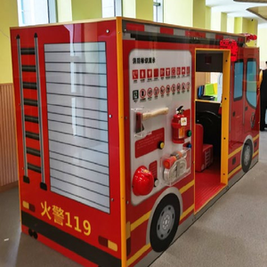 Casa de Juegos Interior para Niños, Juego de Roles de Experiencia Profesional, Cocina, Supermercado con Juego de Juguetes, Área de Juegos Interior para Niños - Product Image 5