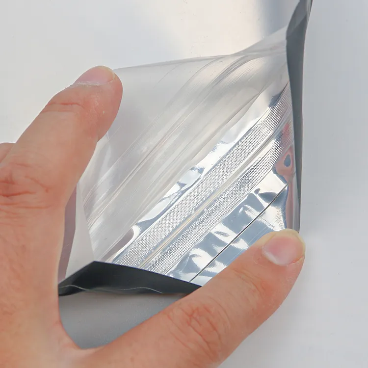 Mat Zwart Pakket Opstaande Zak/Aluminiumfolie Verpakking Ritssluiting Zak/Doypack Mylar Zakken