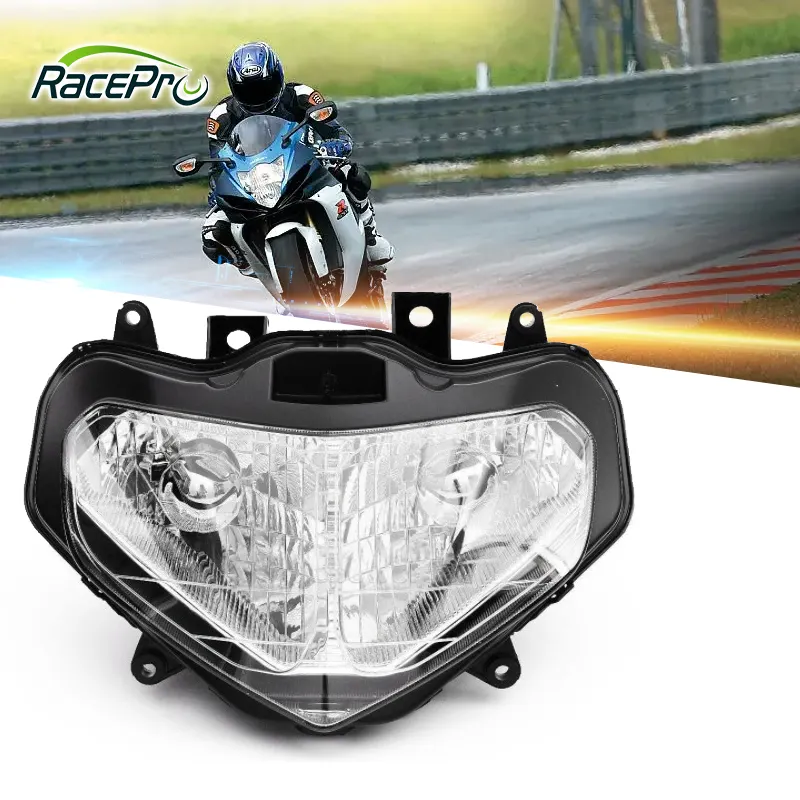 ABS Clear Lens Shell Motorcycle Headlight for Suzuki 2001-2003 GSXR 600 750 GSXR 1000 Head Light 01 02 03 K1 K2