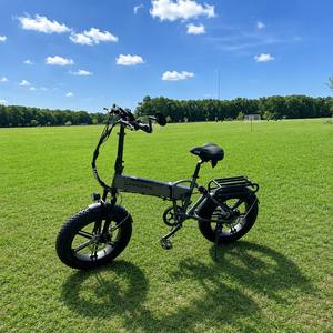 Bicicleta Eléctrica Plegable <span class=keywords><strong>SAMEBIKE</strong></span> OEM/ODM de 20 Pulgadas con Neumático Ancho 4.0, Batería de Iones de Litio de 48V/10Ah, 7 Velocidades y Freno de Disco - Product Image 3