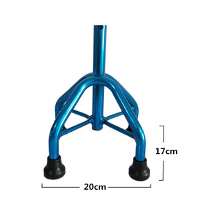 Canne de marche réglable à quatre pieds en alliage d'aluminium antidérapante pour personnes âgées et handicapées, aide à la mobilité - Product Image 4