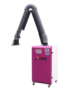 industrial vacuum mobile filtering unit for welding fume from factory with CE Certification