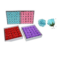 Bouquet Artificielle Pas Cher Cinq Couches Rose Maison De Mariage Décoratif Savon Fleurs