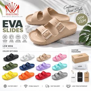 Sandales confortables en EVA à deux brides avec soutien de la voûte plantaire, semelle intérieure rembourrée et boucles réglables pour les voyages en extérieur – Vente en gros - Product Image 4
